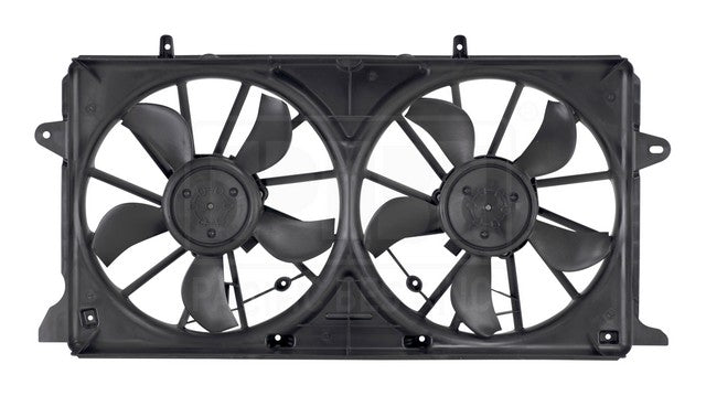 Dual Radiator and Condenser Fan Assembly Pacific Auto Company PF1734