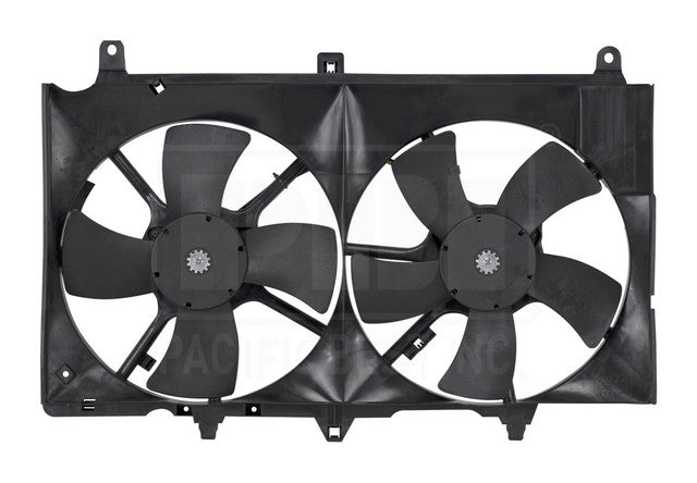 Dual Radiator and Condenser Fan Assembly Pacific Auto Company PF18311