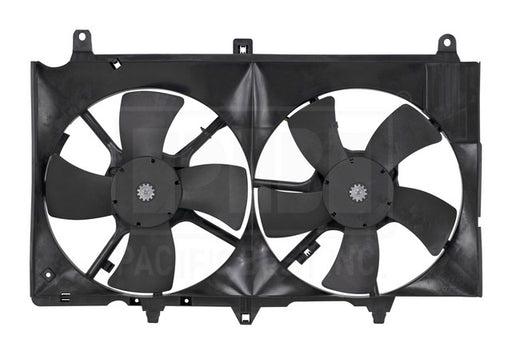 Dual Radiator and Condenser Fan Assembly Pacific Auto Company PF18311