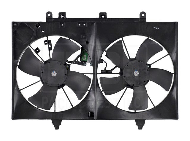 Dual Radiator and Condenser Fan Assembly Pacific Auto Company PF18511