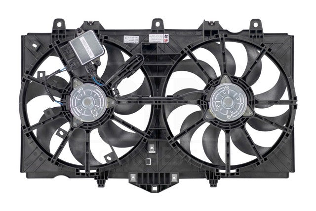 Dual Radiator and Condenser Fan Assembly Pacific Auto Company PF18515