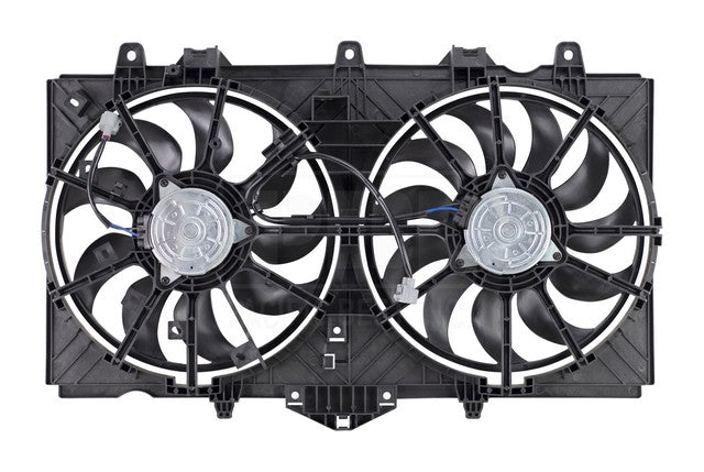 Dual Radiator and Condenser Fan Assembly Pacific Auto Company PF18516