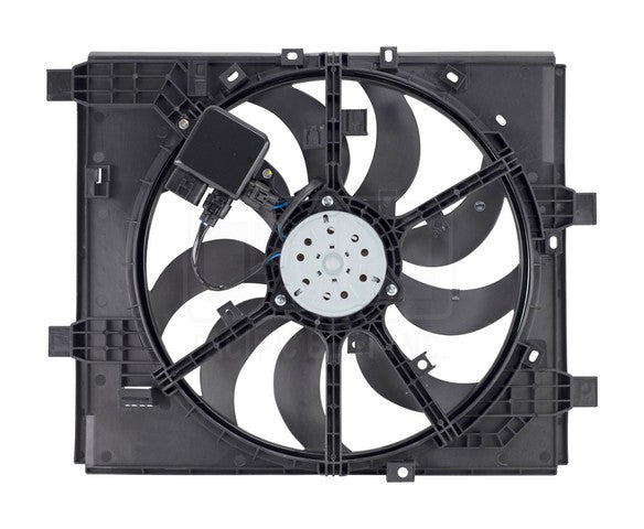Dual Radiator and Condenser Fan Assembly Pacific Auto Company PF18517