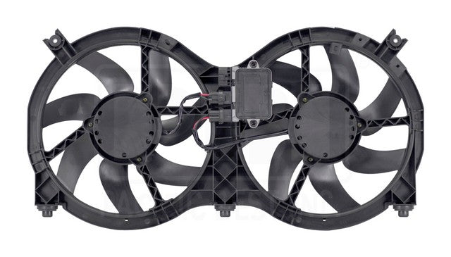 Dual Radiator and Condenser Fan Assembly Pacific Auto Company PF19043