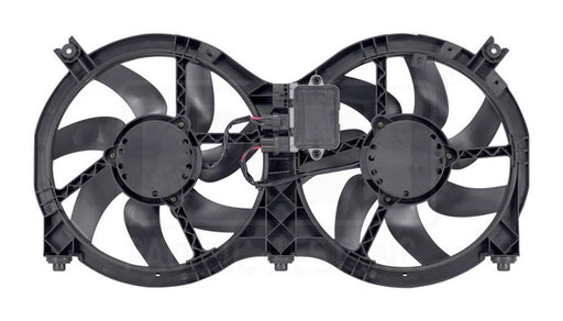 Dual Radiator and Condenser Fan Assembly Pacific Auto Company PF19043