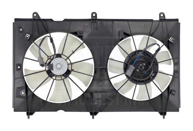 Dual Radiator and Condenser Fan Assembly Pacific Auto Company PF2221