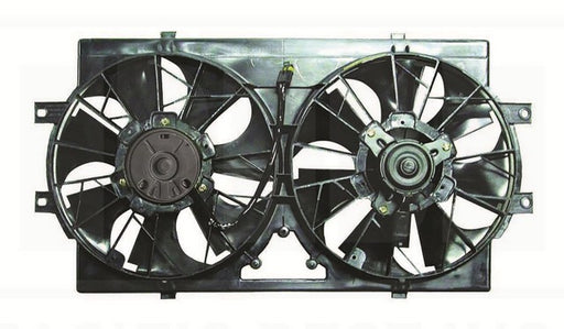 Dual Radiator and Condenser Fan Assembly Pacific Auto Company PF2222