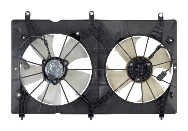 Dual Radiator and Condenser Fan Assembly Pacific Auto Company PF2223