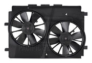 Dual Radiator and Condenser Fan Assembly Pacific Auto Company PF3004