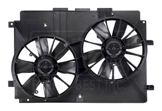 Dual Radiator and Condenser Fan Assembly Pacific Auto Company PF3004