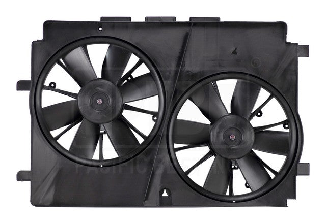 Dual Radiator and Condenser Fan Assembly Pacific Auto Company PF3005