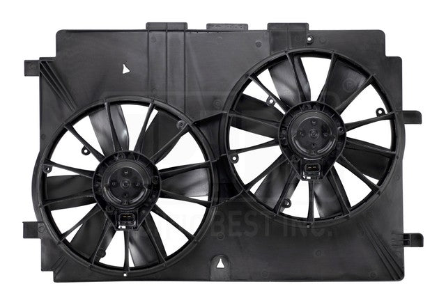Dual Radiator and Condenser Fan Assembly Pacific Auto Company PF3005