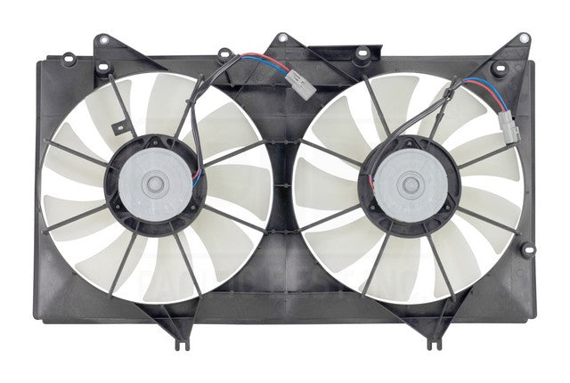 Dual Radiator and Condenser Fan Assembly Pacific Auto Company PF3313