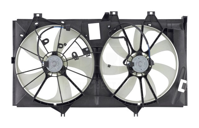 Dual Radiator and Condenser Fan Assembly Pacific Auto Company PF33143