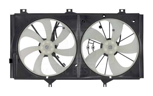 Dual Radiator and Condenser Fan Assembly Pacific Auto Company PF3315