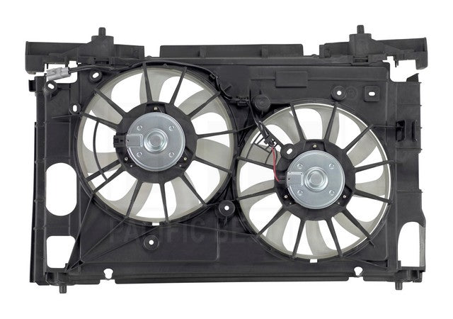 Dual Radiator and Condenser Fan Assembly Pacific Auto Company PF37516