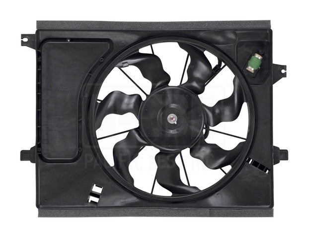 Dual Radiator and Condenser Fan Assembly Pacific Auto Company PF3783