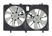 Dual Radiator and Condenser Fan Assembly Pacific Auto Company PF3807