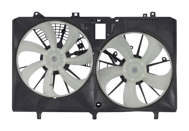 Dual Radiator and Condenser Fan Assembly Pacific Auto Company PF3807