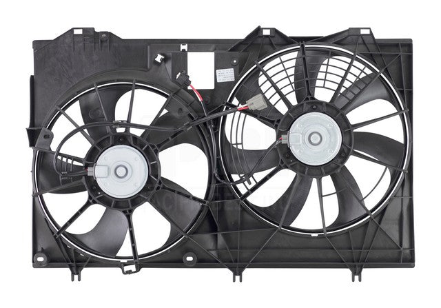 Dual Radiator and Condenser Fan Assembly Pacific Auto Company PF3808