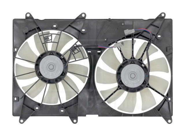 Dual Radiator and Condenser Fan Assembly Pacific Auto Company PF3851