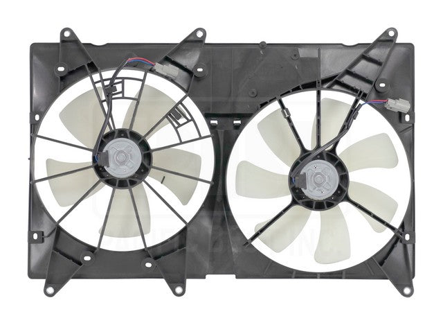 Dual Radiator and Condenser Fan Assembly Pacific Auto Company PF3853