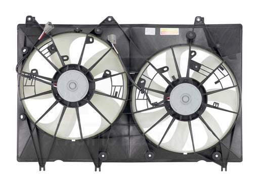 Dual Radiator and Condenser Fan Assembly Pacific Auto Company PF3854