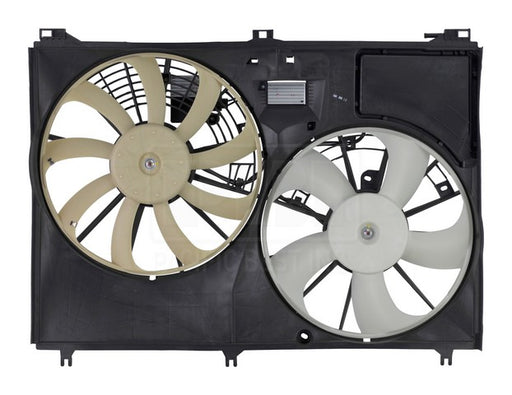 Dual Radiator and Condenser Fan Assembly Pacific Auto Company PF38552