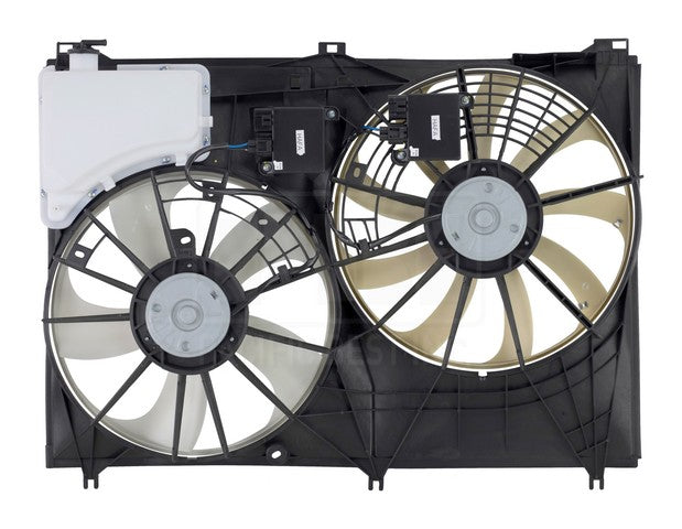 Dual Radiator and Condenser Fan Assembly Pacific Auto Company PF38552