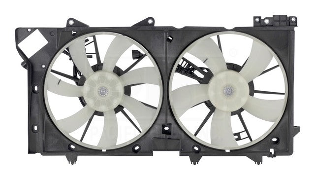 Dual Radiator and Condenser Fan Assembly Pacific Auto Company PF3881