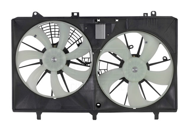 Dual Radiator and Condenser Fan Assembly Pacific Auto Company PF39054