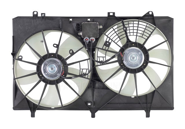 Dual Radiator and Condenser Fan Assembly Pacific Auto Company PF39054