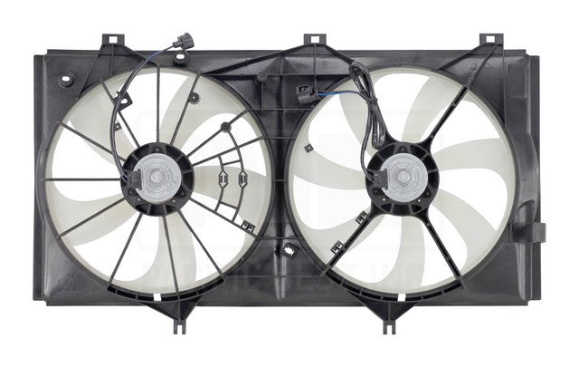 Dual Radiator and Condenser Fan Assembly Pacific Auto Company PF3905