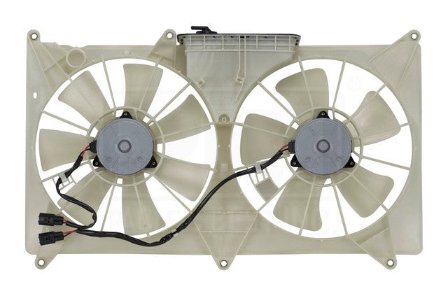 Dual Radiator and Condenser Fan Assembly Pacific Auto Company PF3906