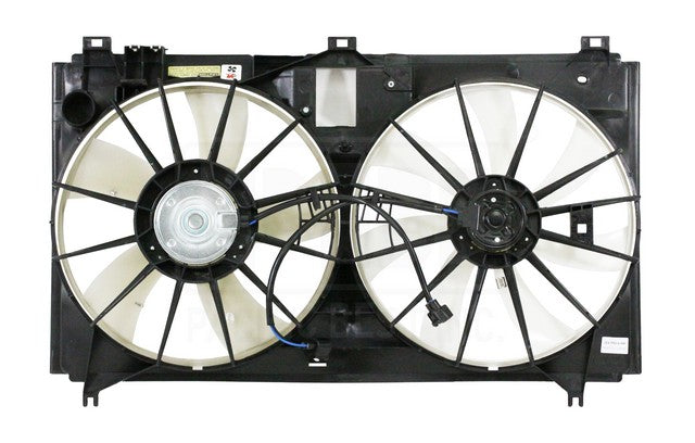 Dual Radiator and Condenser Fan Assembly Pacific Auto Company PF3908