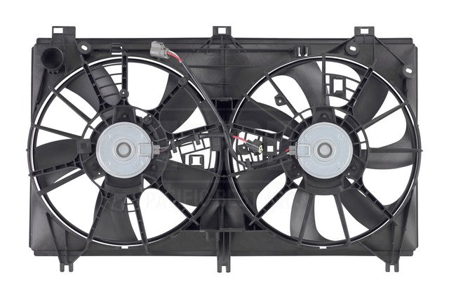 Dual Radiator and Condenser Fan Assembly Pacific Auto Company PF39524
