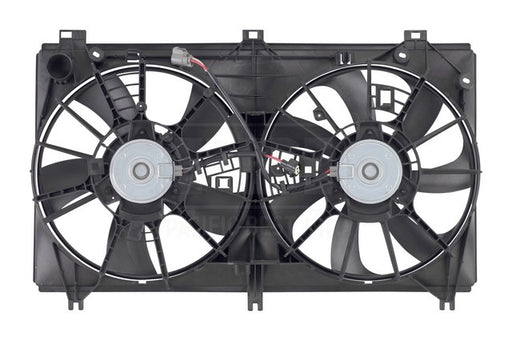 Dual Radiator and Condenser Fan Assembly Pacific Auto Company PF39524