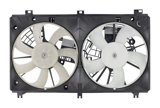 Dual Radiator and Condenser Fan Assembly Pacific Auto Company PF39525