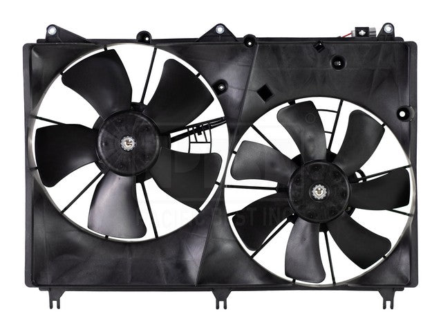 Dual Radiator and Condenser Fan Assembly Pacific Auto Company PF3987