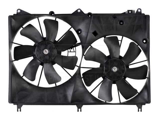 Dual Radiator and Condenser Fan Assembly Pacific Auto Company PF3988