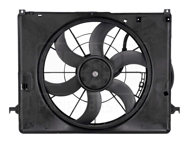 Dual Radiator and Condenser Fan Assembly Pacific Auto Company PF4110