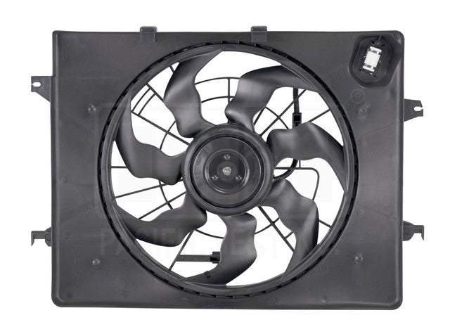 Dual Radiator and Condenser Fan Assembly Pacific Auto Company PF4116
