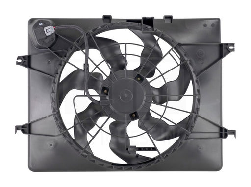 Dual Radiator and Condenser Fan Assembly Pacific Auto Company PF4116