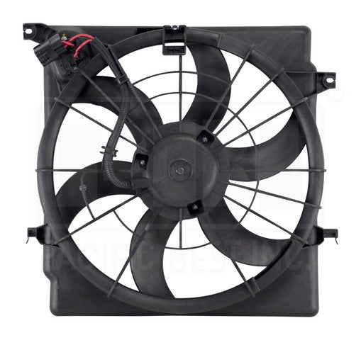 Dual Radiator and Condenser Fan Assembly Pacific Auto Company PF4117