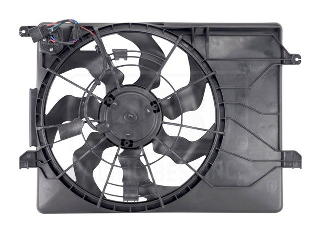 Dual Radiator and Condenser Fan Assembly Pacific Auto Company PF43143