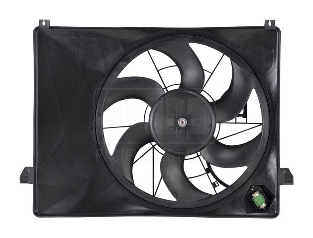 Dual Radiator and Condenser Fan Assembly Pacific Auto Company PF4354