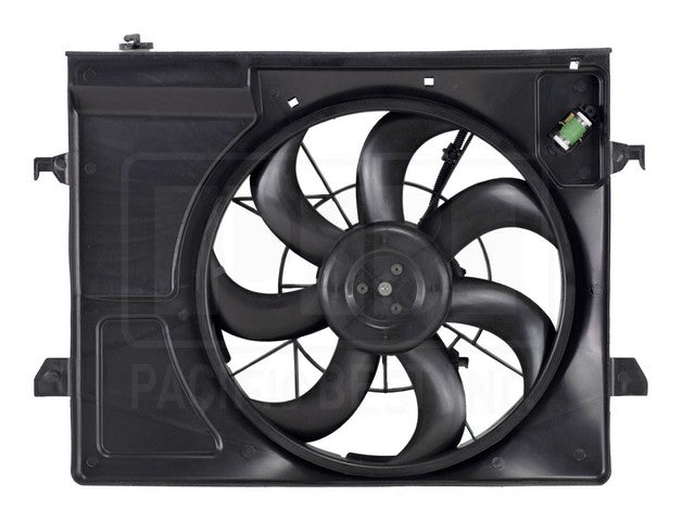 Dual Radiator and Condenser Fan Assembly Pacific Auto Company PF4355