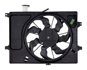 Dual Radiator and Condenser Fan Assembly Pacific Auto Company PF4357