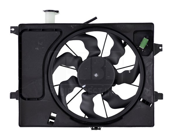 Dual Radiator and Condenser Fan Assembly Pacific Auto Company PF4357