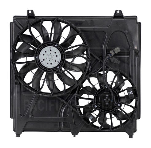 Dual Radiator and Condenser Fan Assembly Pacific Auto Company PF4361